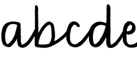 monica dengo font